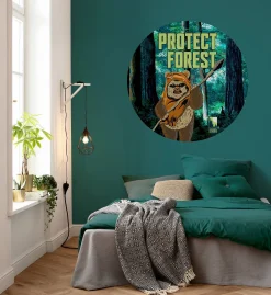 Muurdecoratie|Brico Komar Dots Star Wars Bescherm Het Bos Sticker O125Cm