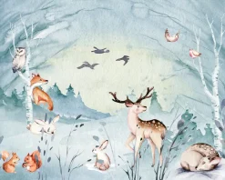Brico Komar Fotobehang Animal Sleepover- Fotobehang
