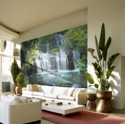 Brico Komar Fotobehang Pura Kaunui Falls- Fotobehang