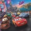 Brico Komar Sticker 'Cars Race' 254 X 184 Cm- Behang Kinderkamer