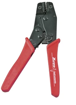 Tangen|Brico Kopp Krimptang Voor Adereindhulzen 0,5-6 Mm² Zwart/Rood