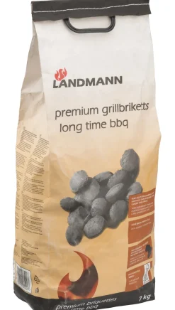 Brico Landmann Houtbriketten Premium Long Time 7Kg- Houtskool En Briketten