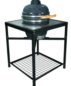 Brico Landmann Keramische Barbecue + Tafel Kamado 18 Inch- Keramische Barbecue