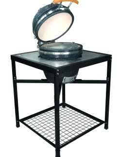 Brico Landmann Keramische Barbecue + Tafel Kamado 18 Inch- Keramische Barbecue