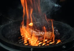 Brico Landmann Keramische Barbecue + Tafel Kamado 18 Inch- Keramische Barbecue
