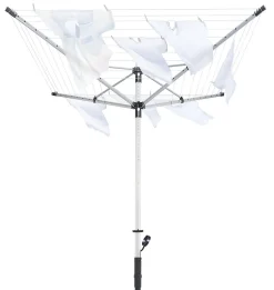 Droogrekken|Brico Leifheit Droogmolen Linolift 500 Zwart 50M