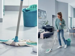 Schoonmaakbenodigdheden|Brico Leifheit Dweilset Power Mop 3-In-1