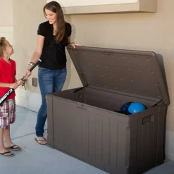 Brico Lifetime Kussenbox 439L 127,9X67,2X64Cm- Opbergboxen Tuin