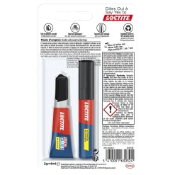Tape & Lijm|Brico Loctite Secondelijm Super Glue-3 All Plastics 2Gr+4Ml