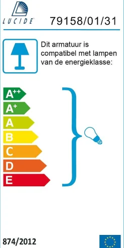 Badkamerverlichting|Brico Lucide Plafondlamp Fresh Wit 27Cm E27