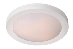 Badkamerverlichting|Brico Lucide Plafondlamp Fresh Wit 27Cm E27