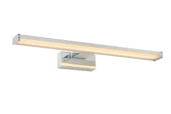 Badkamerverlichting|Brico Lucide Wandlamp Onno Mat Chroom 11W