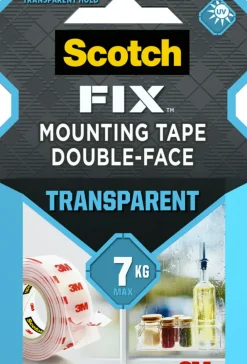 Brico 3M Scotch Transparant Montagetape 19Mmx1,5M- Technische Tape