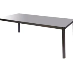 Brico Macari Tuintafel Aluminium/Glas 200X100X75Cm- Tuintafels