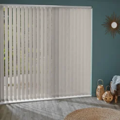 Brico Madeco 3222 Verticale Lamellen Deluxe 5 Stuks Kalksteen 8,9 X 280 Cm- Lamellen