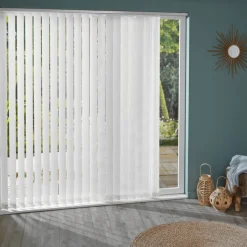 Brico Madeco 3213 Verticale Lamellen Deluxe 5 Stuks Wit 8,9 X 280 Cm- Lamellen
