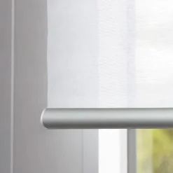 Brico Madeco Beige E-Roll Gemotoriseerd Screen Rolgordijn Beige 60X250Cm- Isolerende Raamdecoratie