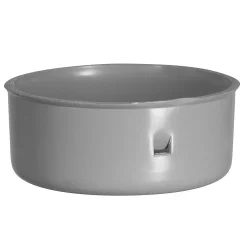 Waterafvoer|Brico Martens Afsluitkap Pvc Grijs 80Mm
