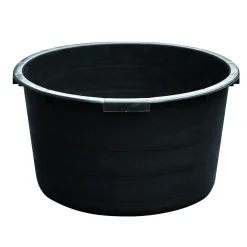 Bouwafval|Brico Martens Metselkuip Zwart 65L