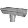 Waterafvoer|Brico Martens Uitloop 'G125' Links Lichtgrijs