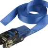 Brico Master Lock Spanbanden + Klem 5Mx5Mm Blauw- Spanbanden