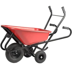 Kruiwagens|Brico Matador Kruiwagen 90Ltr Ergo Toro® Ct Rode Bak Met Luchtbanden