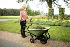 Kruiwagens|Brico Matador Kruiwagen 90Ltr Ergo Toro® Ct Rode Bak Met Luchtbanden