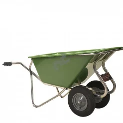 Kruiwagens|Brico Matador Kruiwagen Noka 160 V.V. 2 Luchtband En Polypropyleen Bak