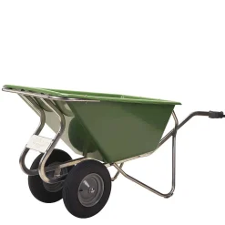 Kruiwagens|Brico Matador Kruiwagen Noka 160 V.V. 2 Luchtband En Polypropyleen Bak