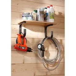 Haken & Houders|Brico Mottez U-Haak 20 Cm Zwart