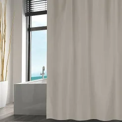 Douchegordijnen|Brico Msv Douchegordijn Polyester 180X200Cm Taupe