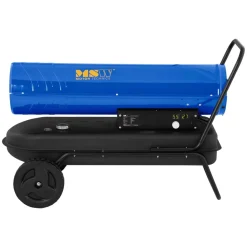 Brico Msw Diesel-Heteluchtkanon Inclusief Wagen - 50 Kw - 56 L Msw-Tw-Dh-50000