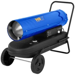 Brico Msw Diesel-Heteluchtkanon Inclusief Wagen - 50 Kw - 56 L Msw-Tw-Dh-50000