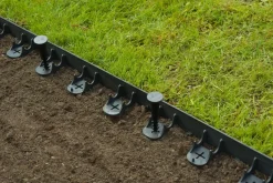 Brico Nature Grasranden Pp/Pe Zwart 100X4,5Cm 4 Stuks- Opsluitbanden & Boordstenen