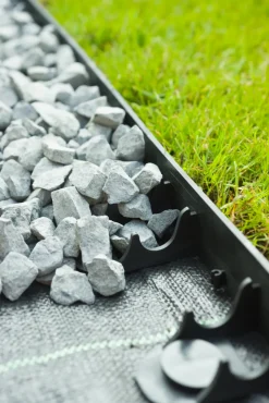 Brico Nature Grasranden Pp/Pe Zwart 100X4,5Cm 4 Stuks- Opsluitbanden & Boordstenen