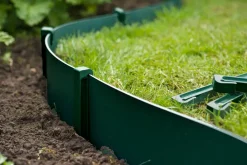 Brico Nature Grondpennen Voor Tuinborder Polyethyleen Groen 1,9X1,8X26,7Cm 10 Stuks- Opsluitbanden & Boordstenen