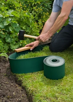 Brico Nature Tuinborder Pe Groen 3Mm - 10X0,15M- Opsluitbanden & Boordstenen