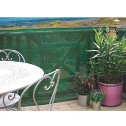 Brico Nortene Privacyscherm Closta Groen 500X150Cm- Balkonschermen