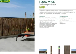 Brico Nortene Tuinscherm Fency Bruin Kunststof 1,5X3M- Tuinschermen En Poorten