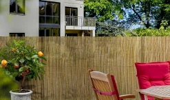 Tuinhout|Brico Nortene Tuinscherm Fency Wick Beige 1X3M