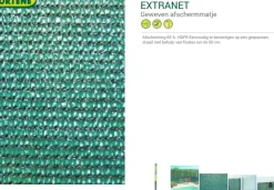 Brico Nortene Zichtdoek Zichtbelemmering Extranet Groen 1,5X10M- Balkonschermen