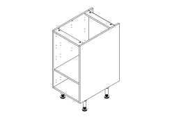 Keukenkasten|Brico Onderkast Keuken Modulo Wit 40 Cm