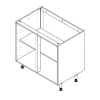 Keukenkasten|Brico Onderkast Keuken Modulo Wit 90Cm