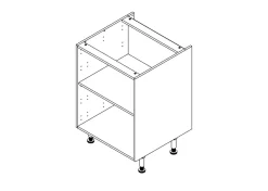 Keukenkasten|Brico Onderkast Keuken Modulo Wit 60Cm