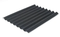 Golfplaten|Brico Onduline Golfplaat Easyline Zwart Intens 76X100Cm
