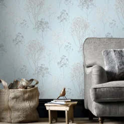 Brico Papierbehang Homestyle Fh37510 Blauw- Behangpapier