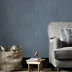 Brico Papierbehang Homestyle Fh37531 Blauw- Behangpapier