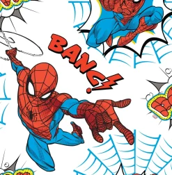 Brico Papierbehang Spiderman Pow!- Behang Kinderkamer