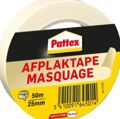 Brico Pattex Afplaktape 25Mmx50M- Afplaktape