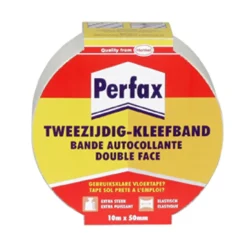 Brico Perfax Tweezijdige Kleefband Elastisch 10M- Dubbelzijdige Tape